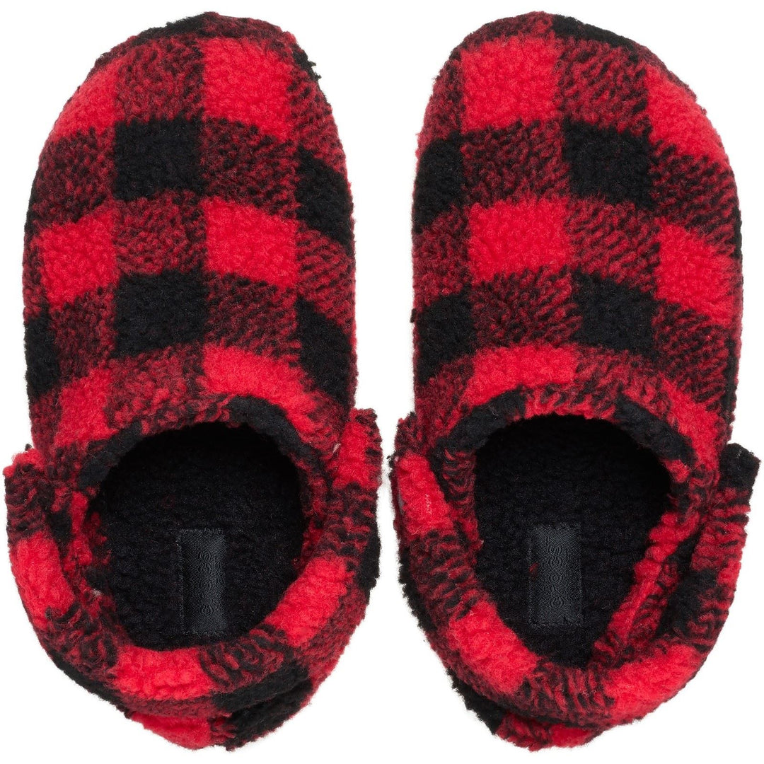 Men's Crocs 210755 Classic Cozzzy Slippers in Varsity Red/Black - Image 6