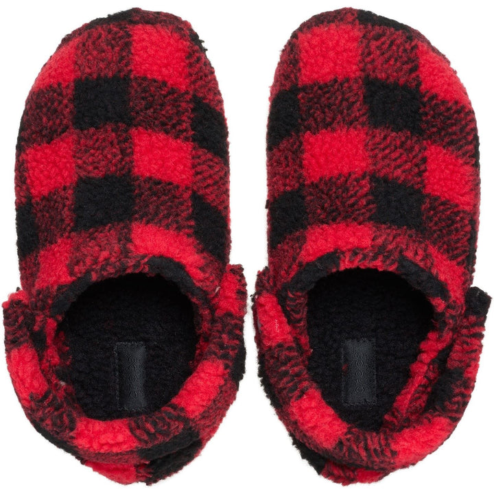 Men's Crocs 210755 Classic Cozzzy Slippers in Varsity Red/Black - Image 1