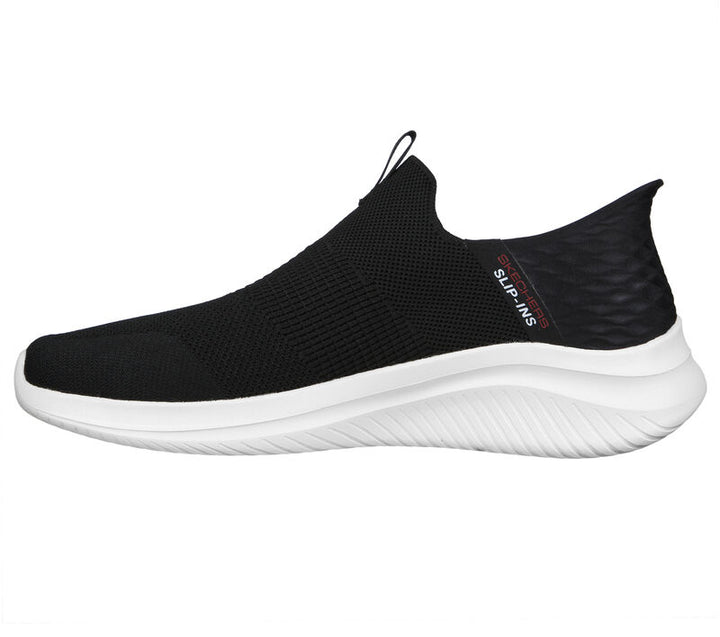 Men's Wide Fit Skechers Slip-ins 232450W Ultra Flex 3.0 - Smooth Step Trainers in Black - Image 1