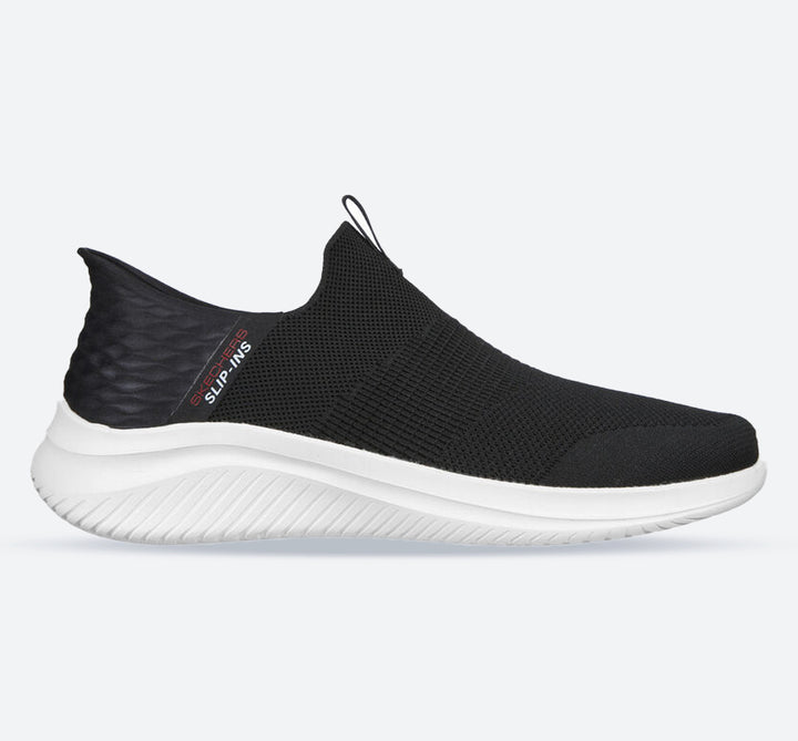 Men's Wide Fit Skechers Slip-ins 232450W Ultra Flex 3.0 - Smooth Step Trainers in Black - Image 1