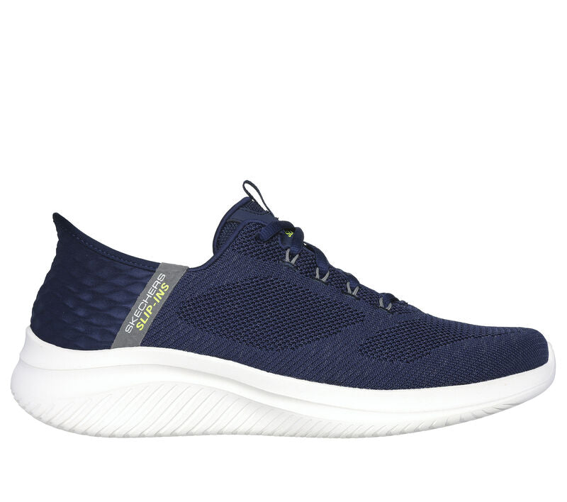Men's Wide Fit Skechers 232458 Slip-ins Ultra Flex 3.0 New Arc Trainers in Navy - Image 2