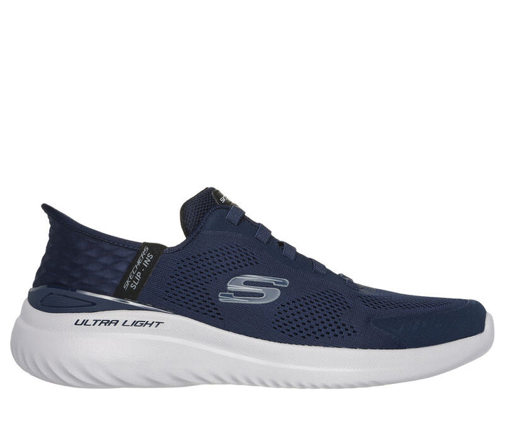 Men's Wide Fit Skechers 232459 Slip-ins Bounder 2.0 Emerged Trainers in Navy - Image 1