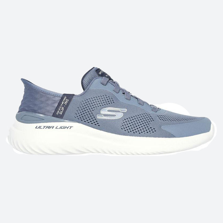 Men's Wide Fit Skechers 232459 Slip-ins Bounder 2.0 Emerged Trainers in Navy - Image 1