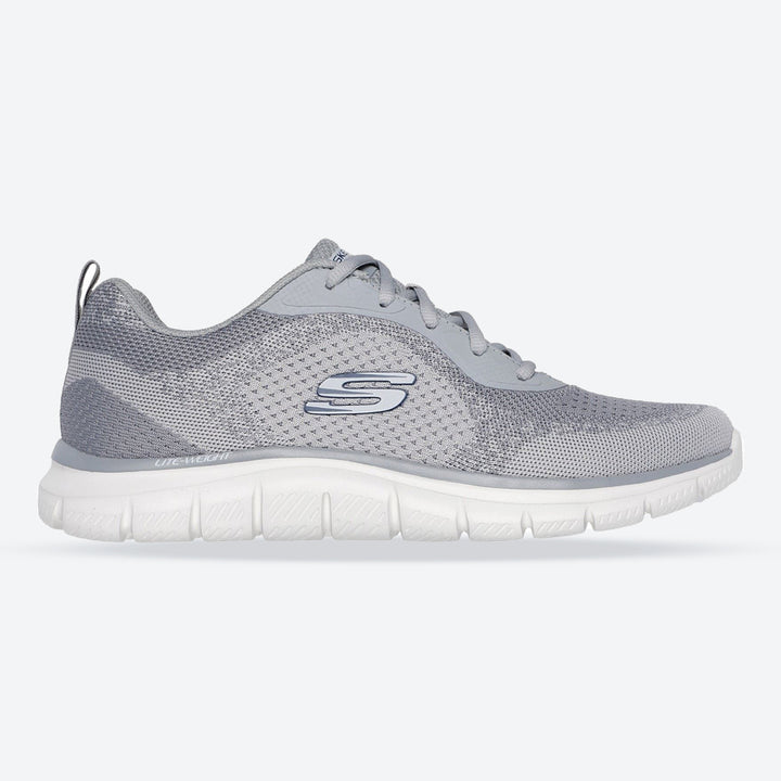 Men's Wide Fit Skechers 232699 Track Glendor Trainers in Grey - Image 1