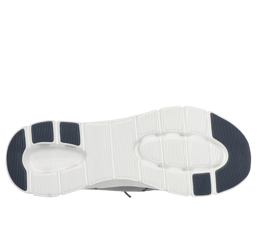 Men's Wide Fit Skechers 232930W Slip-ins Glide Step Pro Trainers in Grey/Charcoal - Image 7
