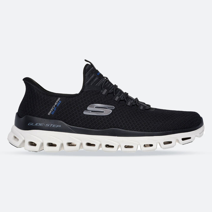 Men's Wide Fit Skechers 233010 Slip-ins Glide Step Noxus Trainers in Navy - Image 1