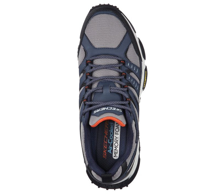 Men's Wide Fit Skechers 237214 Air Envoy Water Repellent outdoor Walking Trainers - Navy/Grey in Navy/Grey - Image 1