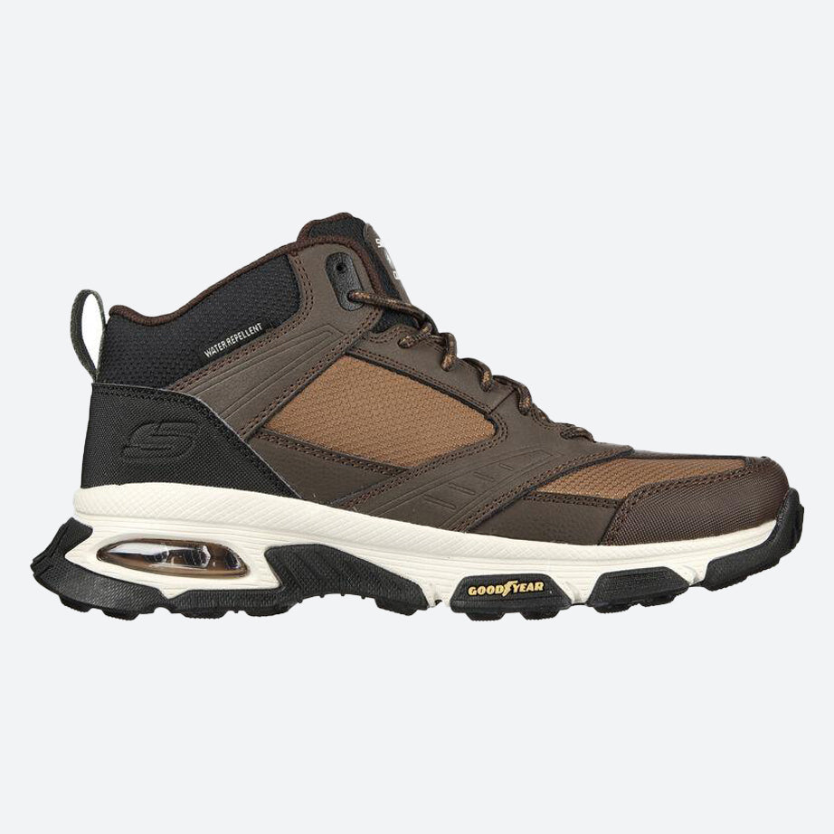 Men's Wide Fit Skechers 237215 Skech Air Envoy Bulldozer Hiking Boots in Brown - Image 8