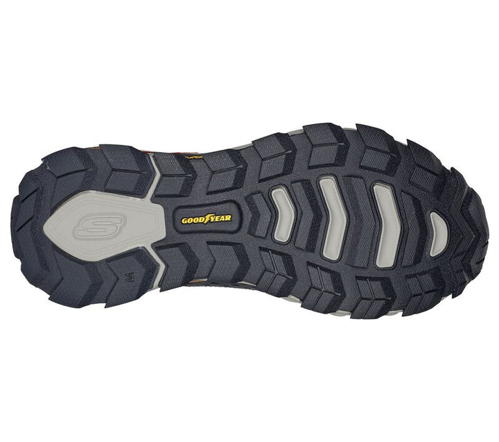 Men's Wide Fit Skechers 237303 Max Protect outdoor Walking Trainers in Black - Image 1
