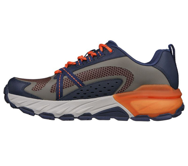 Men's Wide Fit Skechers 237303 Max Protect outdoor Walking Trainers in Black - Image 1