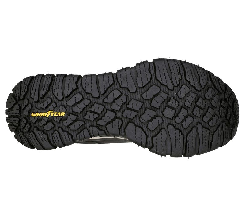 Men's Wide Fit Skechers 237333 Arch Fit Road Walker Recon Good Year Trainers - Black in Black - Image 6