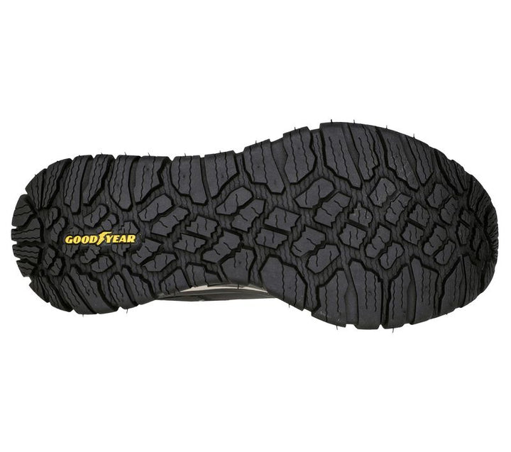 Men's Wide Fit Skechers 237333 Arch Fit Road Walker Recon Good Year Trainers - Black in Black - Image 1
