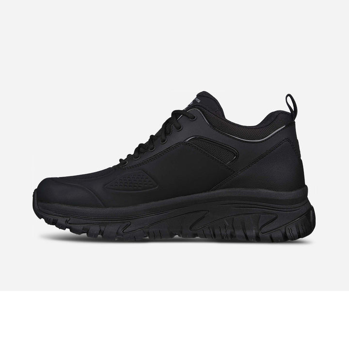 Men's Wide Fit Skechers 237490 Road Walker Pyles Peak Trainers in Black - Image 1