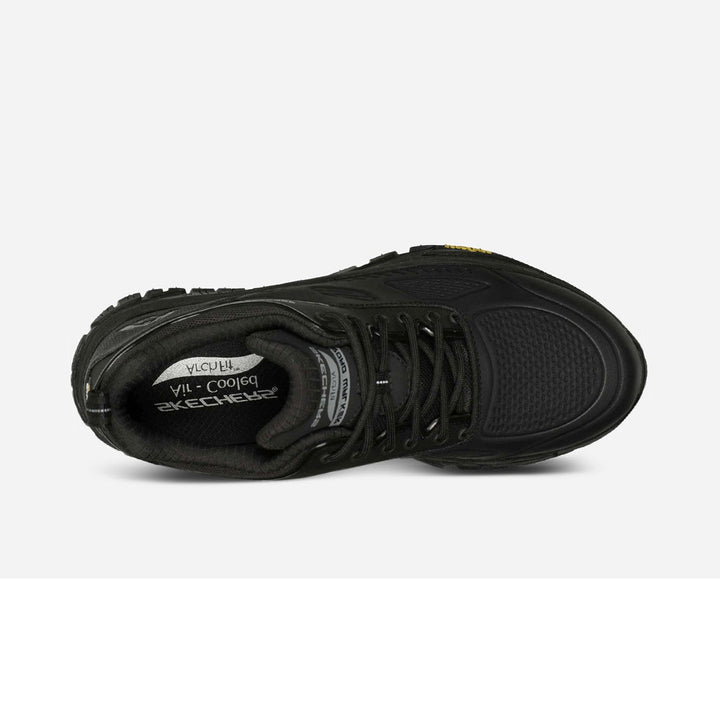 Men's Wide Fit Skechers 237490 Road Walker Pyles Peak Trainers in Black - Image 1