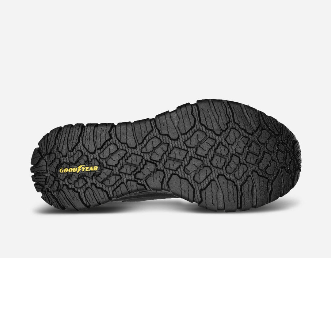 Men's Wide Fit Skechers 237490 Road Walker Pyles Peak Trainers in Black - Image 7