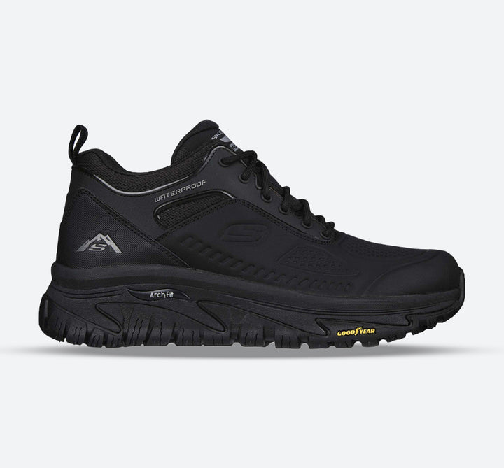 Men's Wide Fit Skechers 237490 Road Walker Pyles Peak Trainers in Black - Image 1