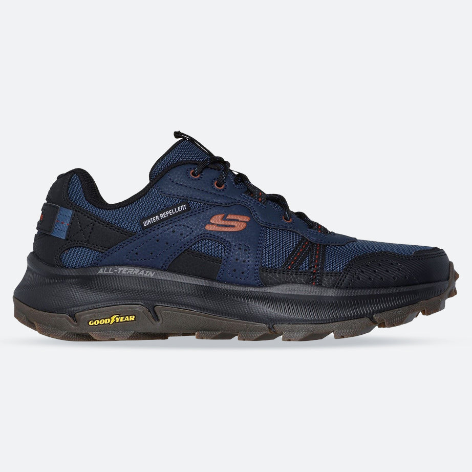 Men's Wide Fit Skechers 237790 Equalizer 5.0 Trail Solix Creek Trainers in Navy/Black - Image 1