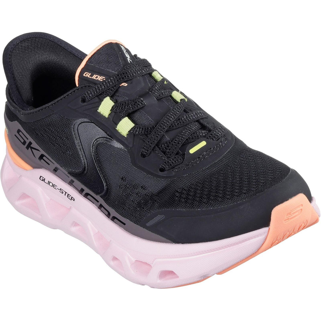 Women's Wide Fit Skechers 150510 Slip-ins Glide Step Altus Trainers in Black/Multi - Image 3