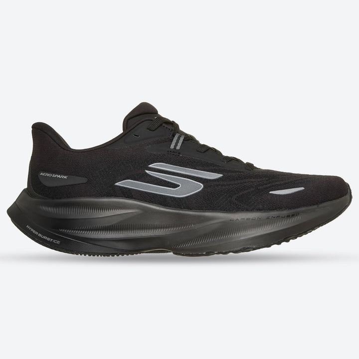 Men's Wide Fit Skechers 246200 Go Run Ride 12 Trainers in Navy/Orange - Image 1