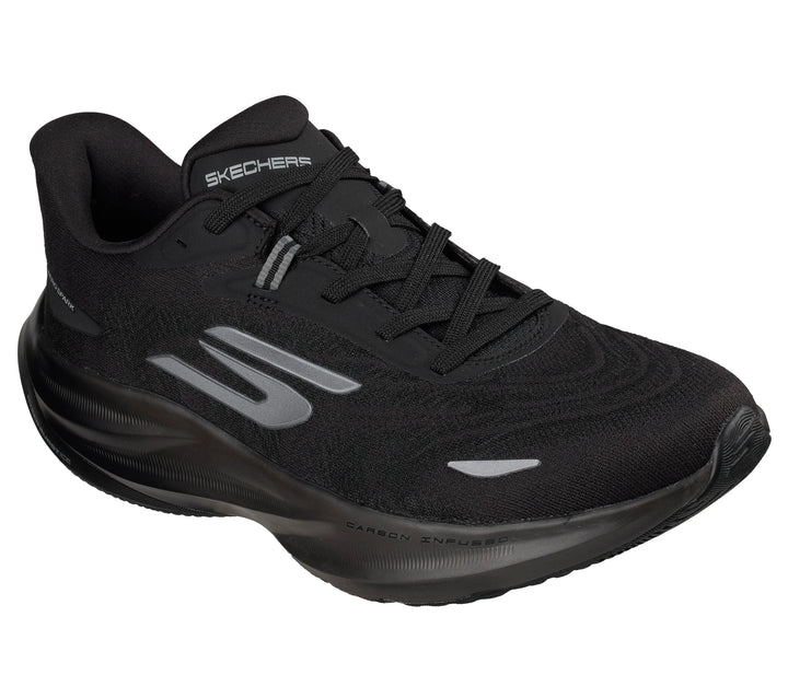 Men's Wide Fit Skechers 246200 Go Run Ride 12 Trainers in Navy/Orange - Image 1