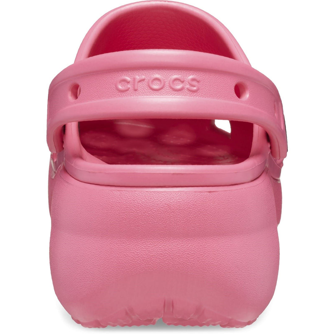 Women's Crocs 206750 Classic Platform Clog Sandals in Black - Image 28