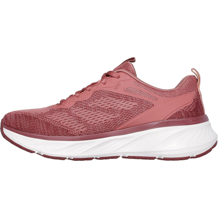 Women's Relaxed Fit Skechers 150471 Edgeride Power Flow Trainers in Black/Lavender - Image 1
