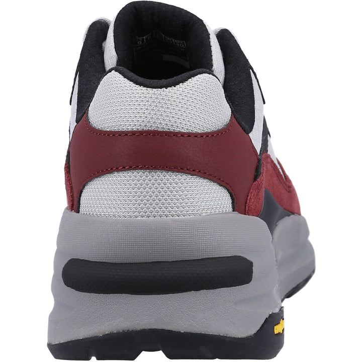 Men's Wide Fit Skechers 237200 Global Jogger Trainers - Burgundy in Burgundy - Image 1