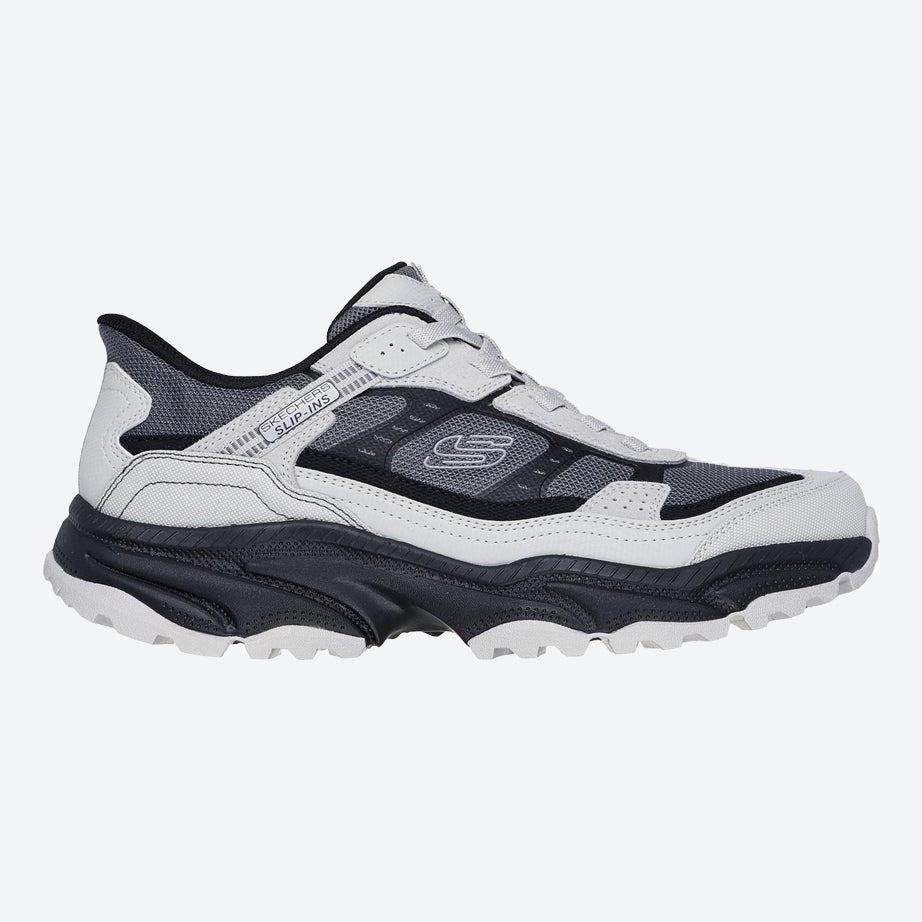 Men's Wide Fit Skechers 237744 Slip-ins Vigor At Trainers in Black - Image 11