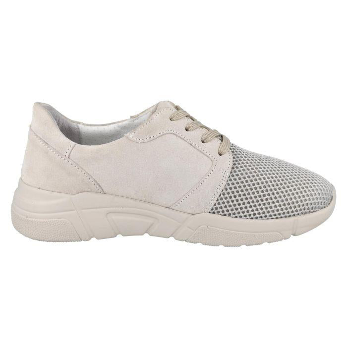 Women's Wide Fit DB Gabrielle Shoes in Blue Suede / Stretch - Image 1
