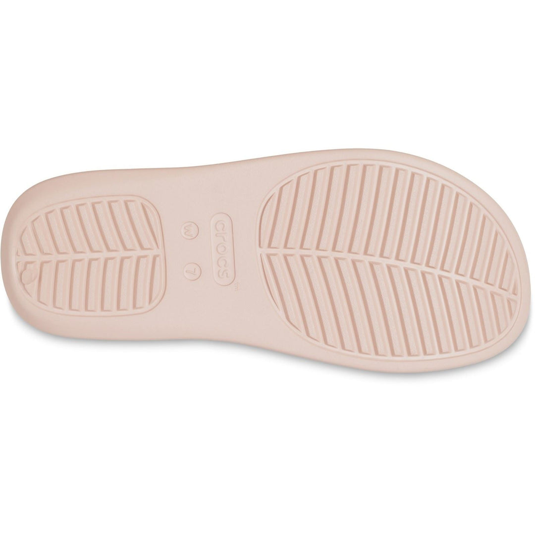 Women's Crocs 209410 Getaway Platform Flip Slippers in Black - Image 36