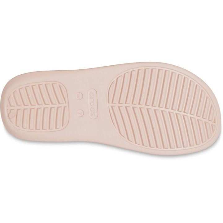 Women's Crocs 209410 Getaway Platform Flip Slippers in Black - Image 1