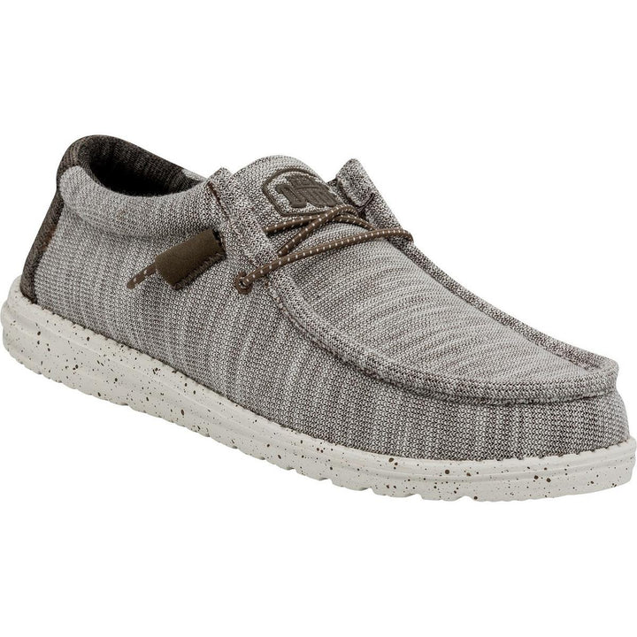 Men's Heydude Classic Wally Stretch Mix Shoes in Limestone - Image 1