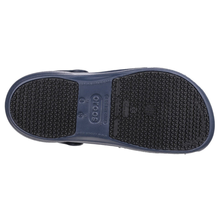 Men's Crocs 10075 Bistro Work Clog Sandals in Black - Image 1