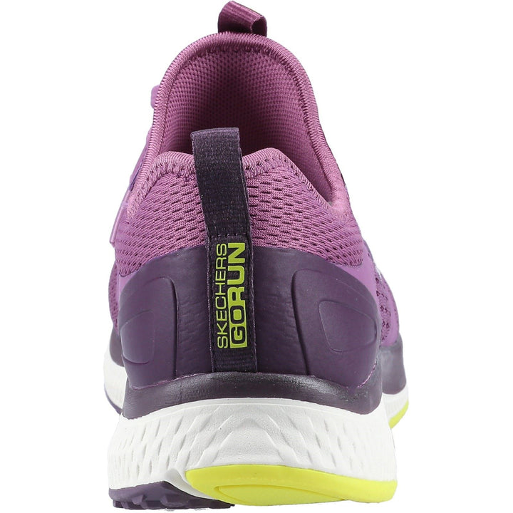 Women's Wide Fit Skechers 128276  Go Run Consistent Vivid Trainers in Mauve - Image 1