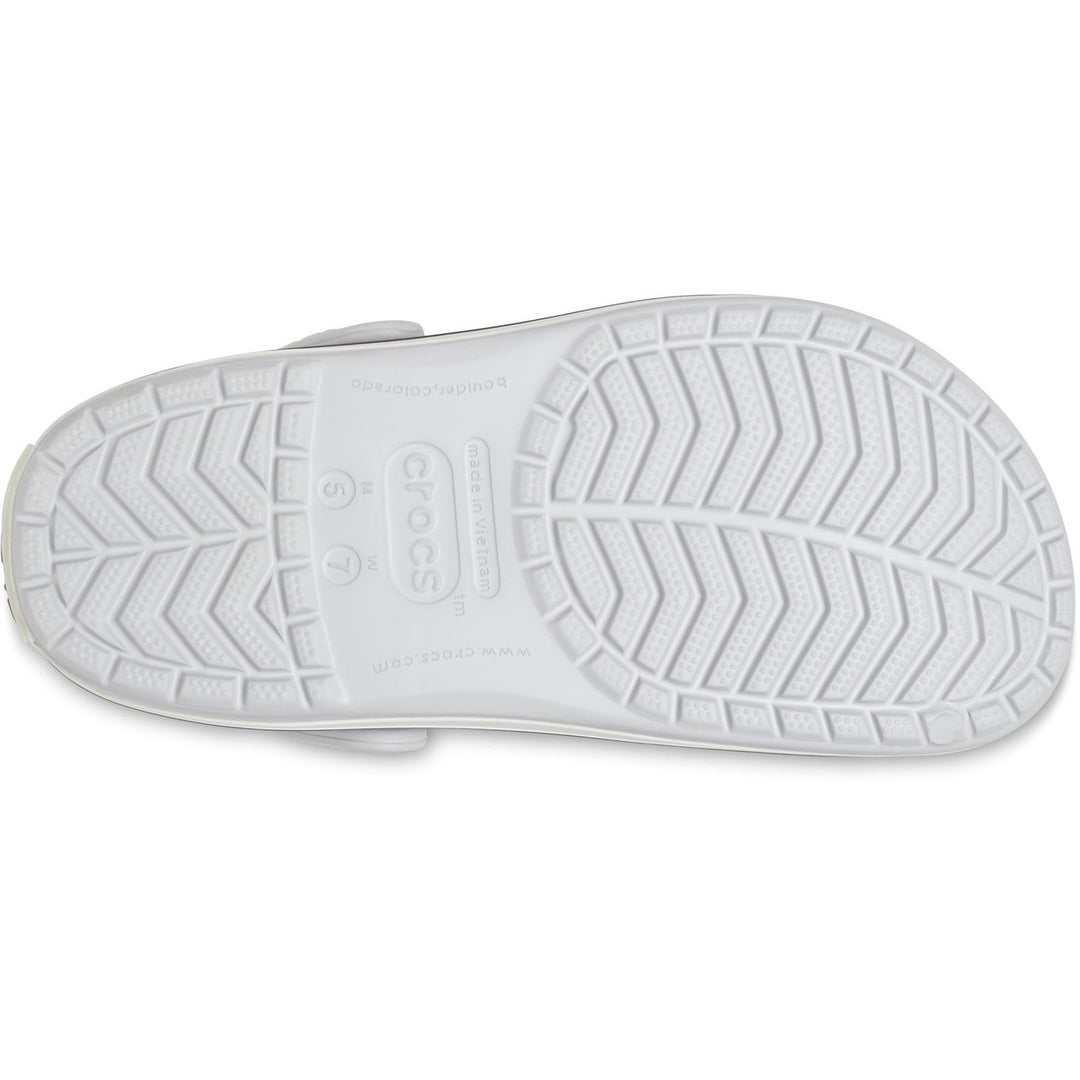 Men's Crocs 11016 Crocband Clog Sandals in White - Image 13