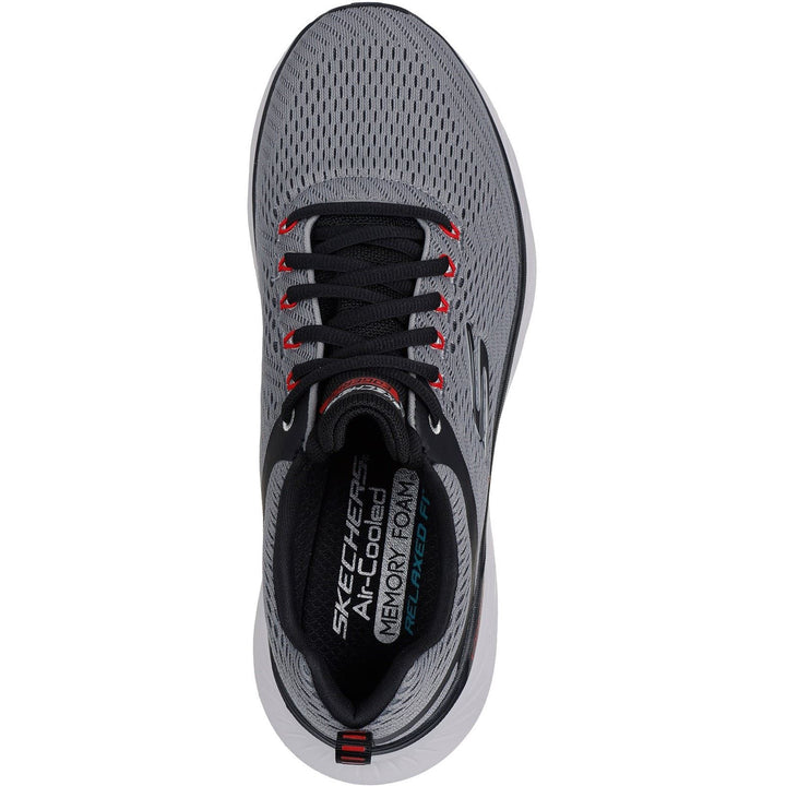 Men's Relaxed Fit Skechers 232843 Edgeride Contention Trainers in Navy/Blue - Image 1
