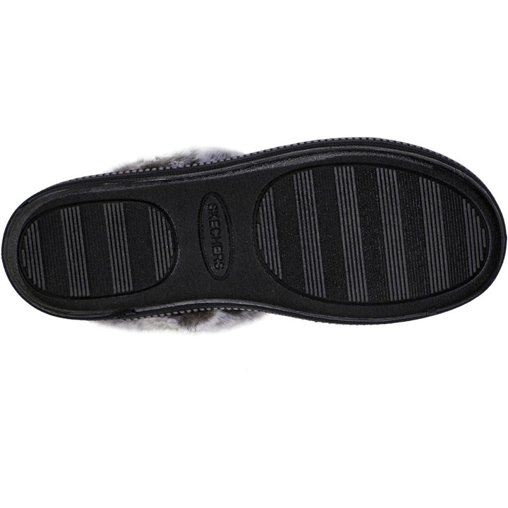 Women's Wide Fit Skechers Cozy 167219 Campfire Fresh Toast Slippers in Chestnut - Image 1