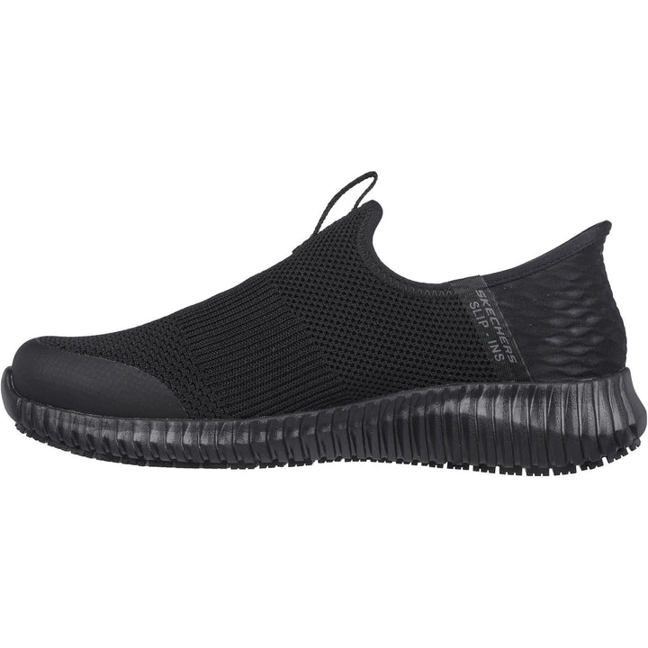 Women's Wide Fit Skechers 108127EC Cessnock Gwynedd Work Trainers in Black - Image 1