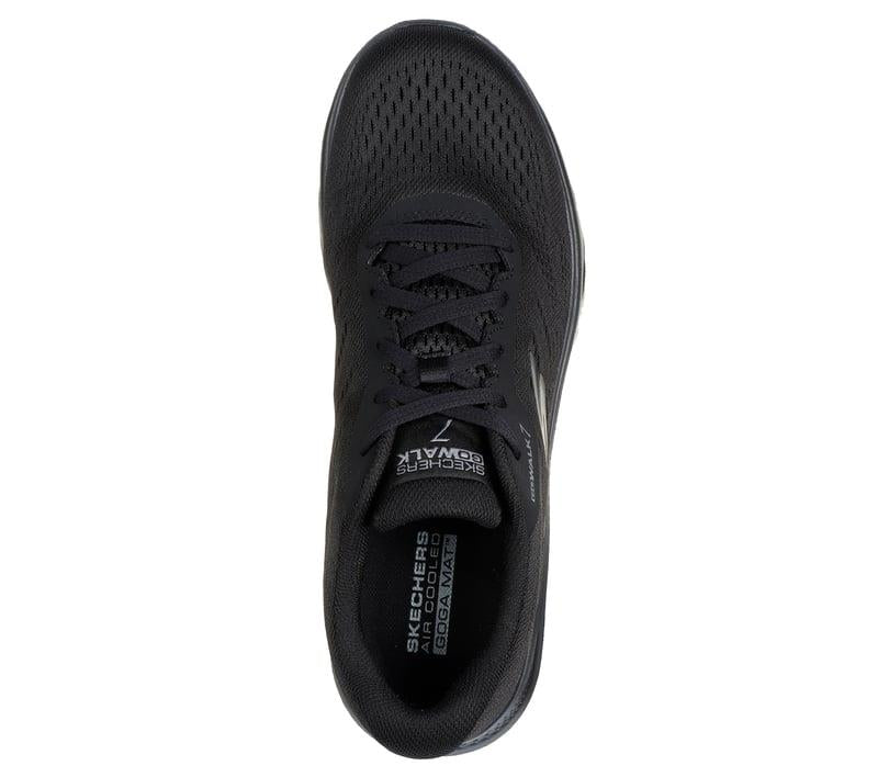 Men's Wide Fit Skechers 216639 Go Walk 7 Avalo 2 Trainers in Black - Image 5