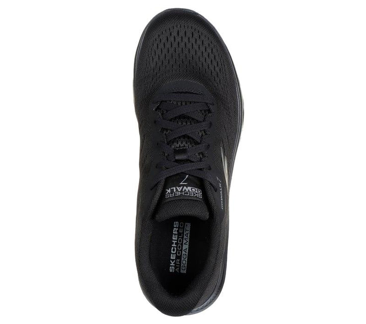 Men's Wide Fit Skechers 216639 Go Walk 7 Avalo 2 Trainers in Black - Image 1