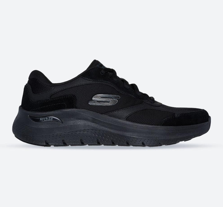Men's Wide Fit 232702 Skechers Arch Fit 2.0 The Keep Walking Trainers in Olive - Image 1