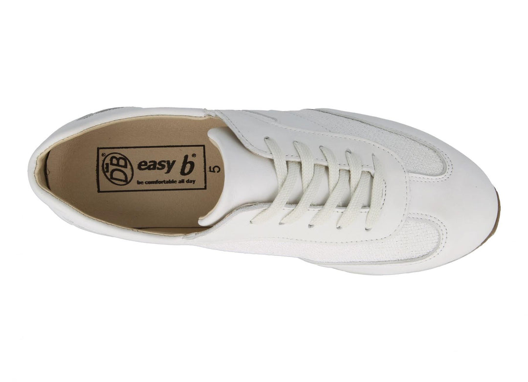 Womens Wide Fit DB Linton Canvas in Sky Blue - Image 8