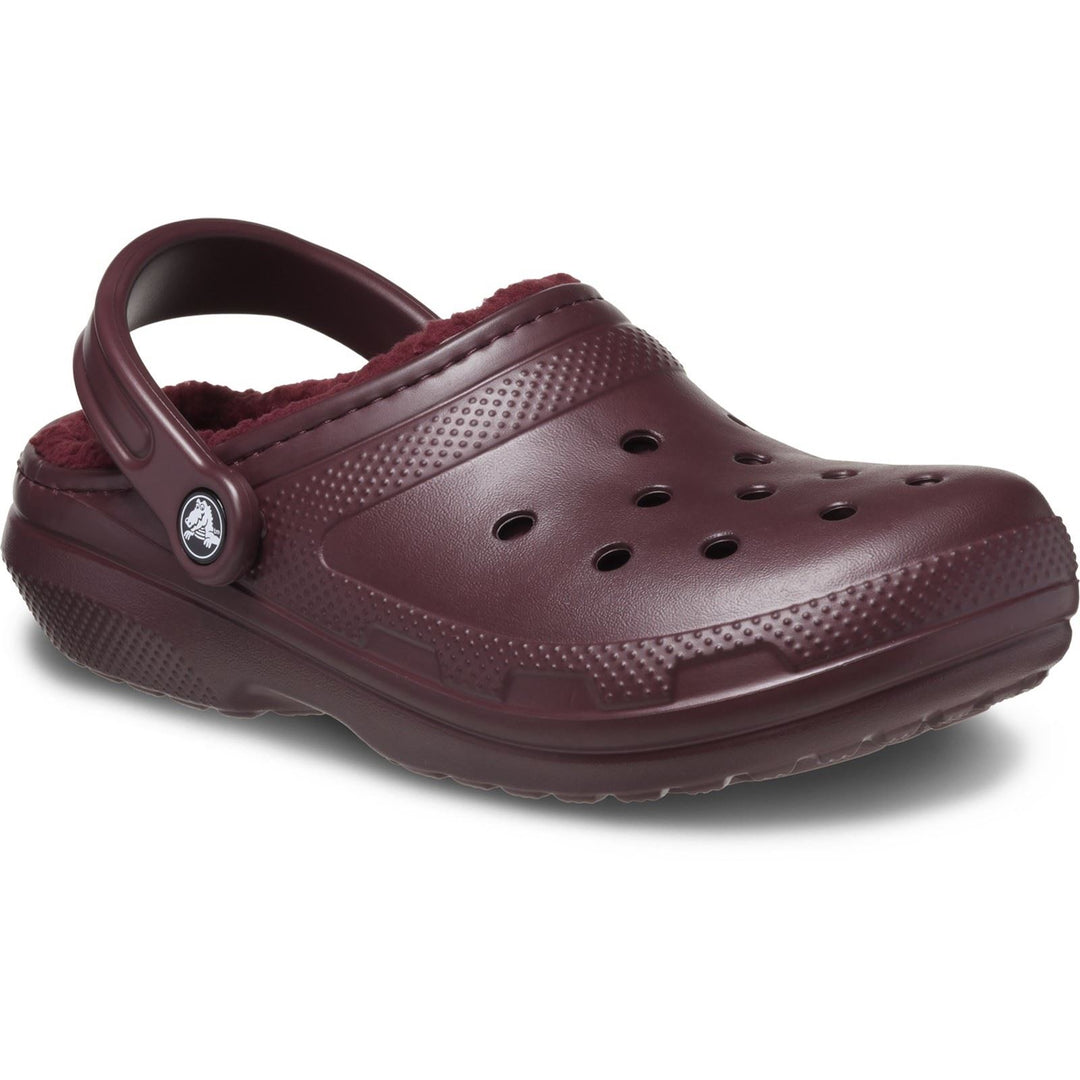 Women's Crocs 203591 Classic Lined Clog Sandals in Cassis - Image 35