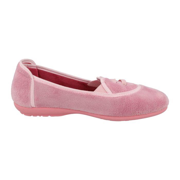 Women's Wide Fit DB Kent Slippers in Black Velour - Image 9