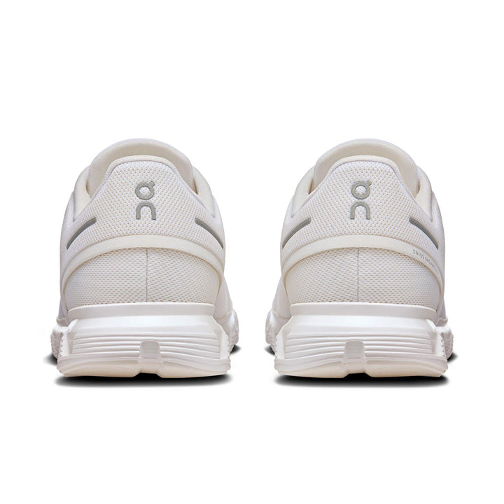 Men's Wide Fit On Cloud 6 Wide Trainers in White/White - Image 1