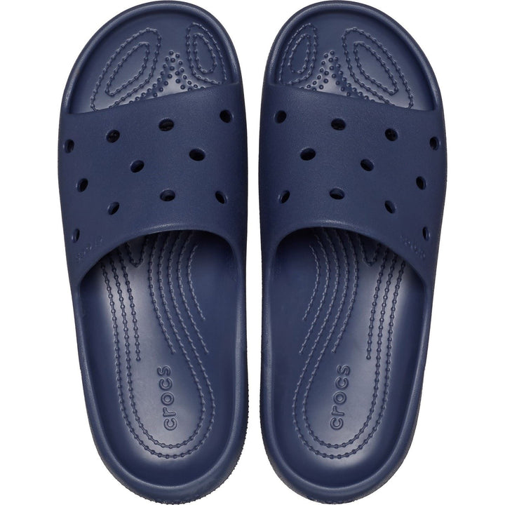 Women's Crocs 209401 Classic Slippers in Navy - Image 1
