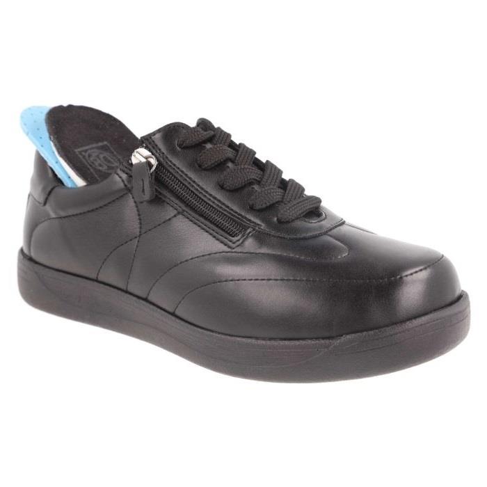 Women's Wide Fit DB Jessica Shoes in Black Synthetic - Image 6
