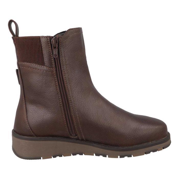 Women's Wide Fit DB Yosemite Boots in Black Synthetic - Image 1