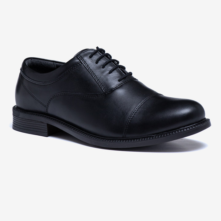 Mens Wide Fit Roamers M286A Lace Shoes in Black - Image 1