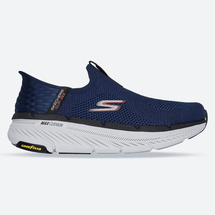 Men's Wide Fit Skechers 220839 Slip-ins Max Cushioning Premier 2.0 Trainers in Navy - Image 1